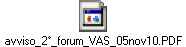 avviso_2°_forum_VAS_05nov10.PDF