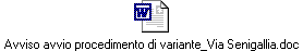 Avviso avvio procedimento di variante_Via Senigallia.doc