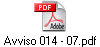 Avviso 014 - 07.pdf